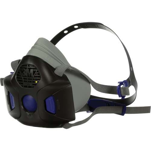 Secure Click HF-800 Series Half Facepiece Reusable Respirator, Silicone, Medium Cam Industrial