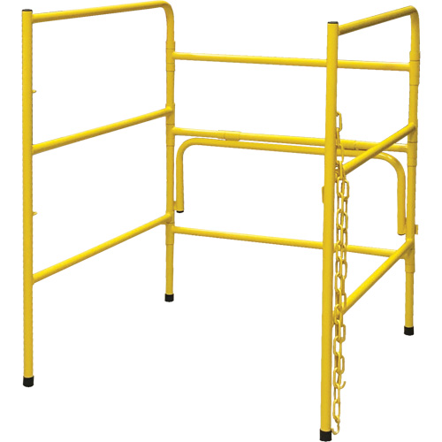 Manhole Guard Rail, Steel Cam Industrial