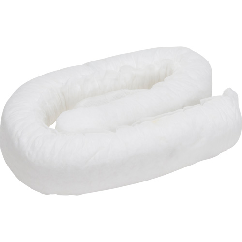 Remblais tubulaires, Huile seulement, Absorption 19 gal., 3" la x 4' lo, Pqt de 25 Cam Industrial