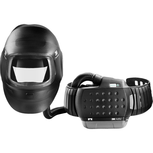 Syst&egrave;me de protection respiratoire &agrave; &eacute;puration d'air propuls&eacute; pour haute altitude Adflo, Masque de soudage, Pile Lithium-ion Cam Industrial