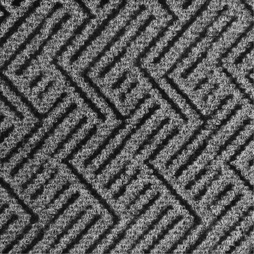 Triathlon Performance Entrance Mats, Wiper/Scraper, 3' x 5' x 7/16", Charcoal Cam Industrial