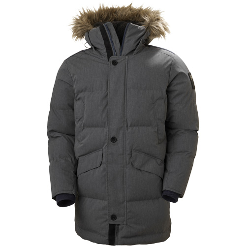 Barents Parka, Men's, Medium, Navy Blue Cam Industrial