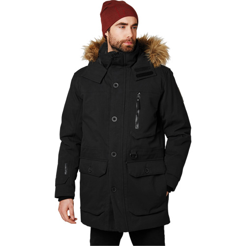 Longyear II Parka, Men's, X-Large, Black Cam Industrial
