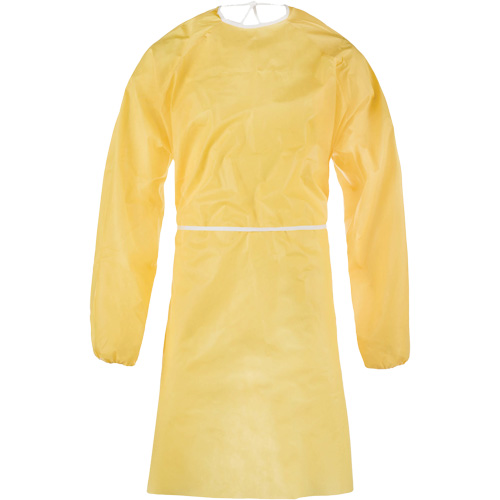 Blouse ChemMax 1, Taille unique, Jaune, Poly&eacute;thyl&egrave;ne/Polypropyl&egrave;ne Cam Industrial