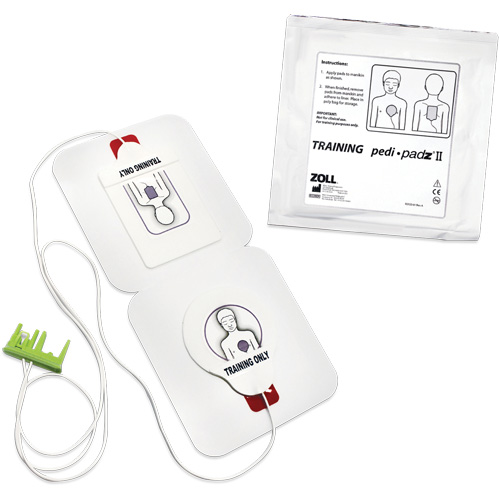 Pedi-Padz&reg; II Training Electrodes, Zoll AED Plus&reg; For, Non-Medical Cam Industrial