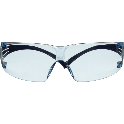SecureFit 200 Series Safety Glasses, Blue Lens, Anti-Fog/Anti-Scratch, ANSI Z87+/Meets/Exceeds CSA Z94.3 Cam Industrial