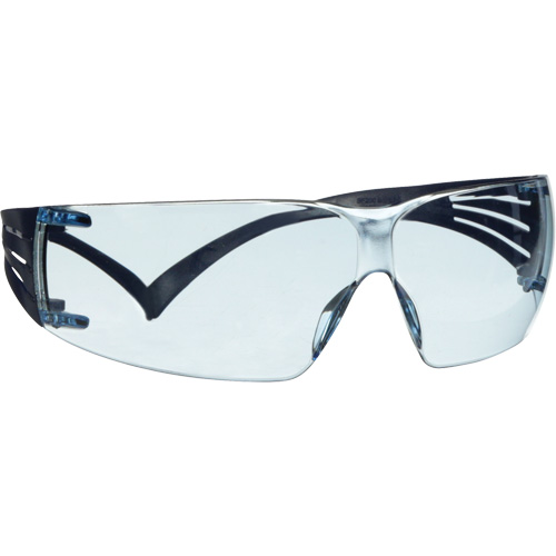 SecureFit 200 Series Safety Glasses, Blue Lens, Anti-Fog/Anti-Scratch, ANSI Z87+/Meets/Exceeds CSA Z94.3 Cam Industrial
