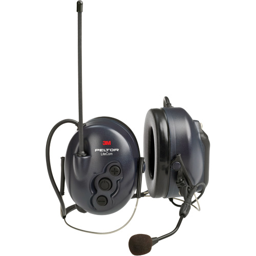 Casque d'&eacute;coute Peltor LiteCom FRS, Style Cordon cervical, 26 dB Cam Industrial