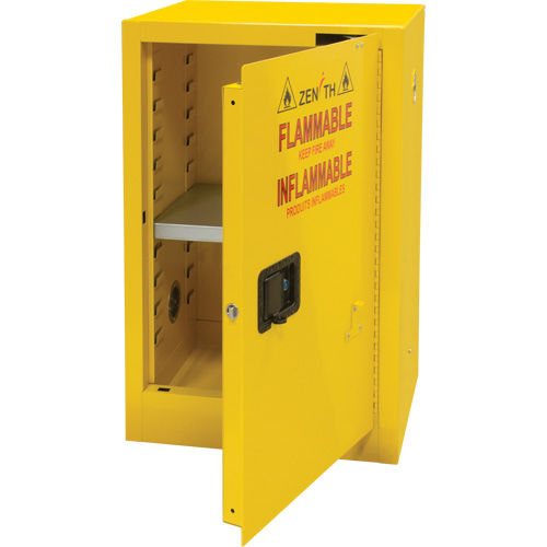 Armoire pour produits inflammables, 12 gal., 1 Porte(s), 23" La x 35" h x 18" p Cam Industrial