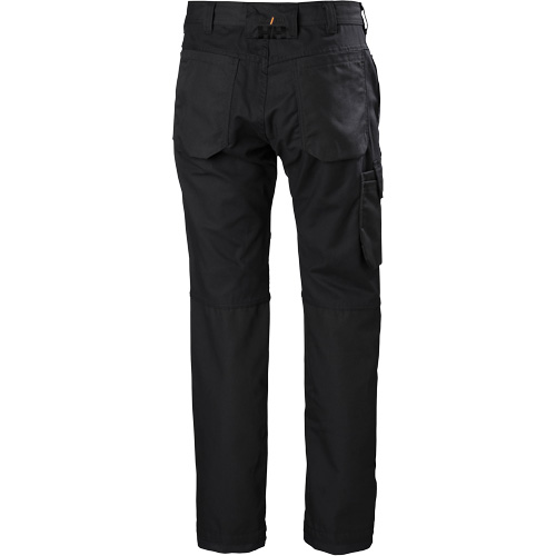 Oxford Service Pants, Poly-Cotton, Black, Size 30, 30 Inseam Cam Industrial