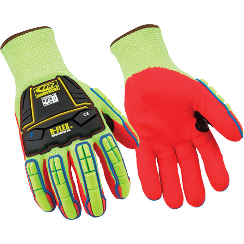 Gants r&eacute;sistants aux coupures 085, Taille Petit/8, Calibre 13, Rev&ecirc;tement Nitrile, Enveloppe en PEHP, ASTM ANSI niveau A6 Cam Industrial