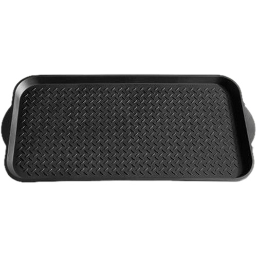 Boot Tray, Plastic, Black, 19" L x 39" W Cam Industrial