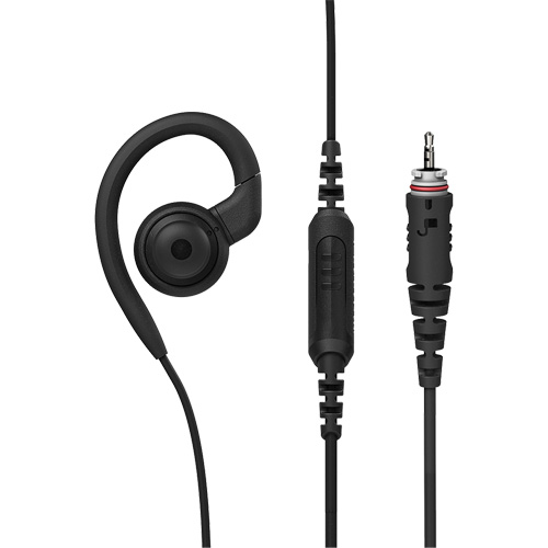 CLPe Series Standard Inline PTT Earpiece Short Cord Cam Industrial