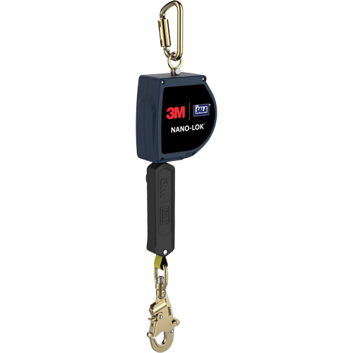 Cordage de s&eacute;curit&eacute; autor&eacute;tractable allong&eacute; Nano-Lok, 20', Dyneema, Pivotant Cam Industrial