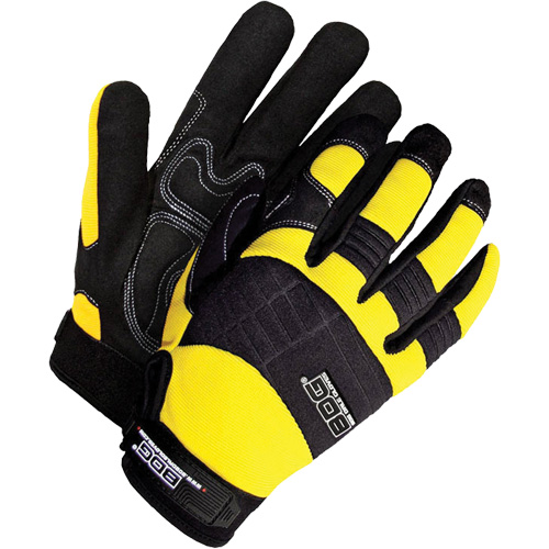 Gants performants &agrave; usage intensif avec paumes coussin&eacute;es, Taille Petit, Paume Synth&eacute;tique Cam Industrial