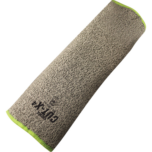 Manchon r&eacute;sistant aux coupures Cut-X, Fibre de verre/Poly&eacute;thyl&egrave;ne, 20", ASTM ANSI niveau A4, Gris Cam Industrial