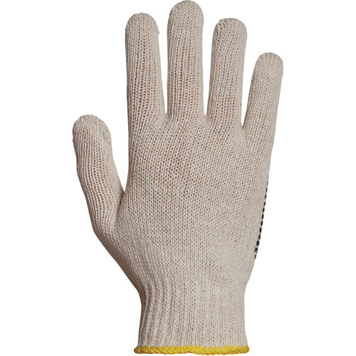 Gant en tricot avec pois de PVC Sure Grip, Poly/coton, Un c&ocirc;t&eacute;, Calibre 7, T-petit Cam Industrial