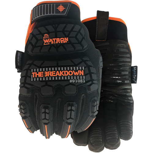 The Breakdown Cut Resistant Work Gloves, Size Small, Aramid/Polyester/Stainless Steel Shell, ASTM ANSI Level A5 Cam Industrial