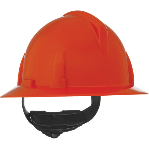Topgard&reg; Full Brim Hard Hat, Meets CSA Type 1, Quick-Slide Suspension, Non-Vented Cam Industrial