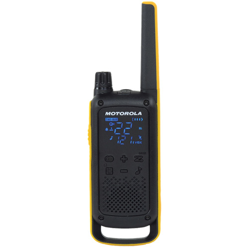 Talkabout Two-Way Radio Kit, FRS Radio Band, 22 Channels, 56 km Range Cam Industrial