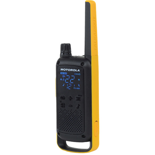 Talkabout Two-Way Radio Kit, FRS Radio Band, 22 Channels, 56 km Range Cam Industrial