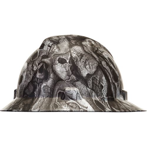 V-Gard&reg; Hydro Dip Full Brim Hard Hat, Meets CSA Type 1, Ratchet Suspension, Non-Vented Cam Industrial
