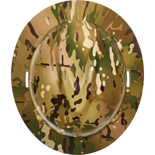 V-Gard&reg; Hydro Dip Full Brim Hard Hat, Meets CSA Type 1, Ratchet Suspension, Non-Vented Cam Industrial