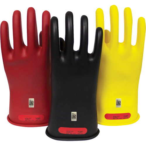 Gants en caoutchouc pour travaux &eacute;lectriques Arcguard, Taille 8, 10" lo Cam Industrial