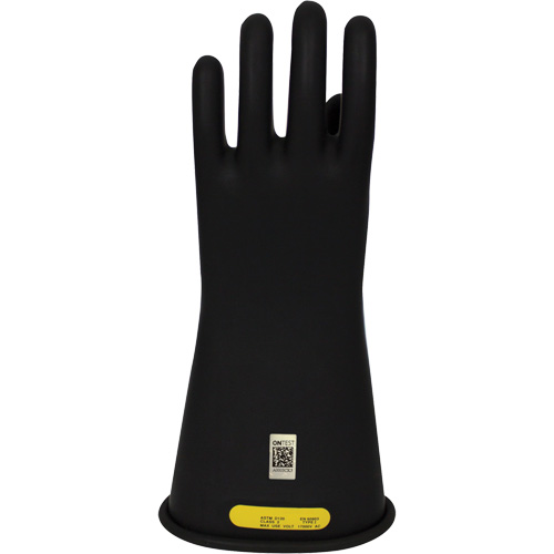 Gants en caoutchouc pour travaux &eacute;lectriques Arcguard, Taille 8, 10" lo Cam Industrial
