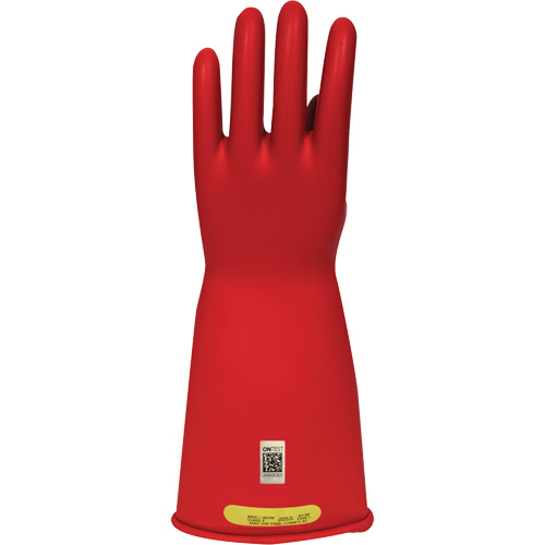 Arcguard Rubber Voltage Gloves, Size 8, 10" L Cam Industrial