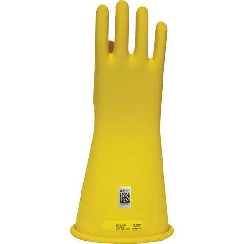 Gants en caoutchouc pour travaux &eacute;lectriques Arcguard, Taille 8, 10" lo Cam Industrial
