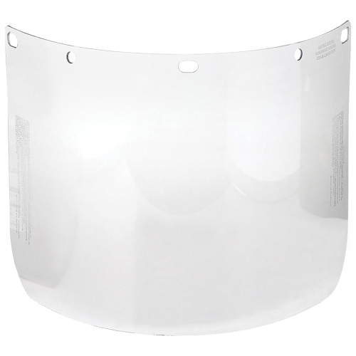Dynamic Formed Faceshield, Copolyester/PETG, Clear Tint Cam Industrial