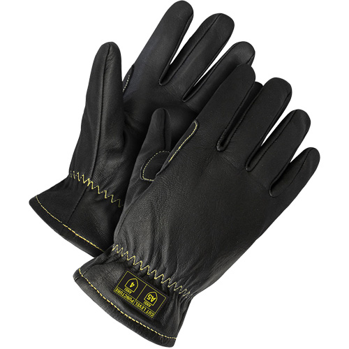 Deny Oil Resistant Gloves, 3X-Large, Grain Goatskin Palm Cam Industrial