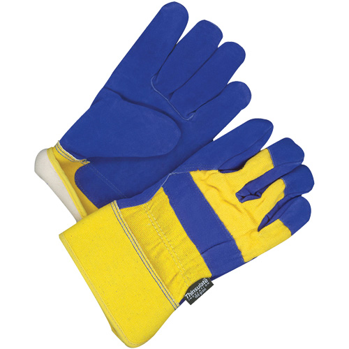 Gants d'ajusteur traditionnels, Taille unique, Paume en Cuir refendu, Doublure en Thinsulate Cam Industrial