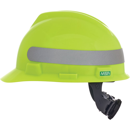 Casque de s&eacute;curit&eacute; &agrave; fentes V-Gard, R&eacute;pond aux normes CSA type 1, Suspension Rochet, Non ventil&eacute; Cam Industrial