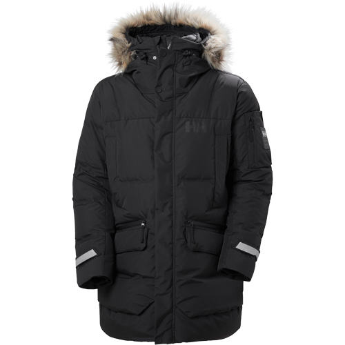 Parka en duvet Bouvet, Hommes, Moyen, Noir Cam Industrial