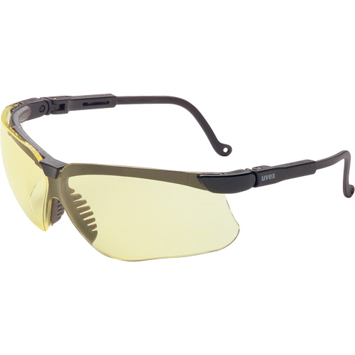 Uvex HydroShield&reg; Genesis&reg; Safety Glasses, Amber Lens, Anti-Fog/Anti-Scratch, ANSI Z87+/Meets/Exceeds CSA Z94.3 Cam Industrial
