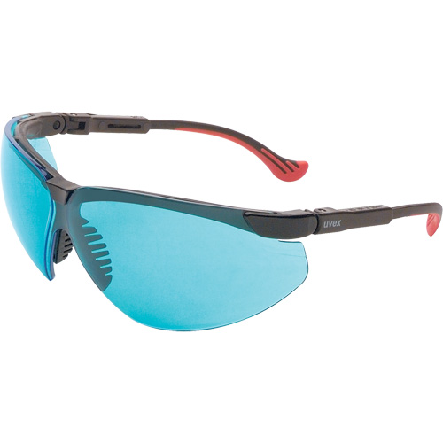 Uvex HydroShield&reg; Genesis&reg; XC Safety Glasses, SCT-Blue Lens, Anti-Fog/Anti-Scratch, ANSI Z87+/Meets/Exceeds CSA Z94.3 Cam Industrial