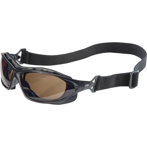 Uvex HydroShield&reg; Seismic&reg; Safety Goggles, SCT-Grey Lens, Anti-Fog/Anti-Scratch, Closed Vent Cam Industrial