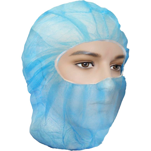 Care Balaclavas, Polypropylene, Blue Cam Industrial
