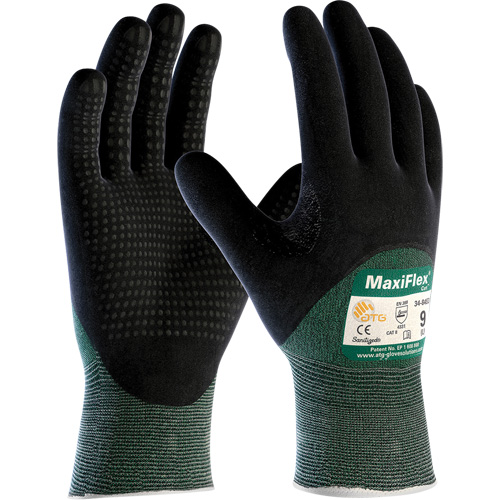 Gants r&eacute;sistant aux coupures ATG MaxiFlex Cut, Taille Petit, Calibre 15, Rev&ecirc;tement Mousse de nitrile, Enveloppe en PEHP, ASTM ANSI niveau A2/EN 388 niveau 3/EN 388 niveau B Cam Industrial