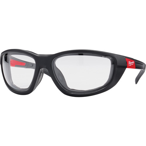 Performance Safety Glasses with Gasket, Clear Lens, Anti-Fog/Anti-Scratch, ANSI Z87+/Meets/Exceeds CSA Z94.3 Cam Industrial