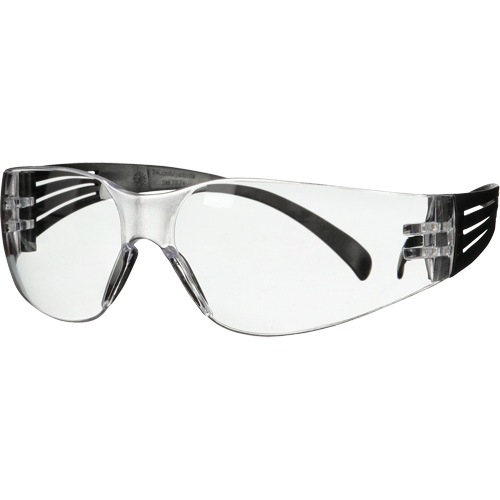 Lunettes de protection de s&eacute;rie 100 SecureFit, Lentille Transparent, Anti-&eacute;gratignures, ANSI Z87+/R&eacute;pond ou surpasse la norme CSA Z94.3 Cam Industrial
