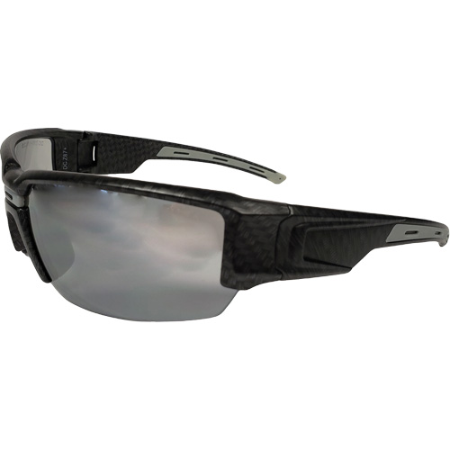 Lunettes de s&eacute;curit&eacute; Hartley, Lentille Miroir fum&eacute;, R&eacute;pond ou surpasse la norme CSA Z94.3 Cam Industrial