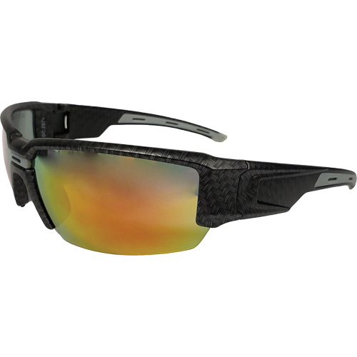Lunettes de s&eacute;curit&eacute; Hartley, Lentille Rouge, R&eacute;pond ou surpasse la norme CSA Z94.3 Cam Industrial
