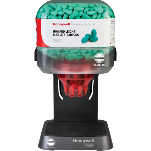 Distributeur de bouchons doreille pr&eacute;rempli Howard Leight Cam Industrial