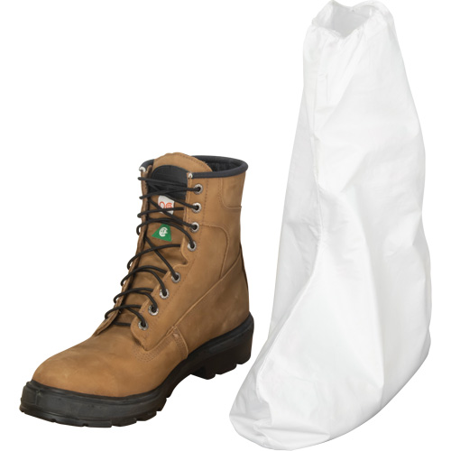 Boot Covers, One Size, Microporous, White Cam Industrial