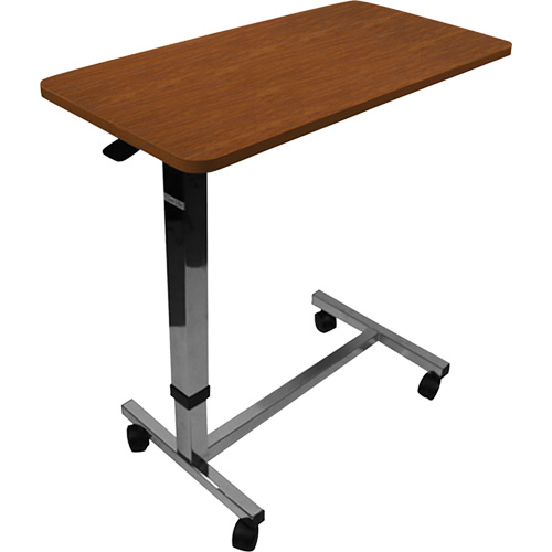 Adjustable Rolling Overbed Table Cam Industrial