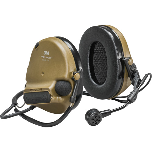 Peltor ComTac VI NIB Headset, Neckband Style, 22 dB Cam Industrial
