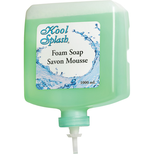 Kool Splash&reg; Soothing Aloe Soap, Foam, 1000 ml, Scented Cam Industrial